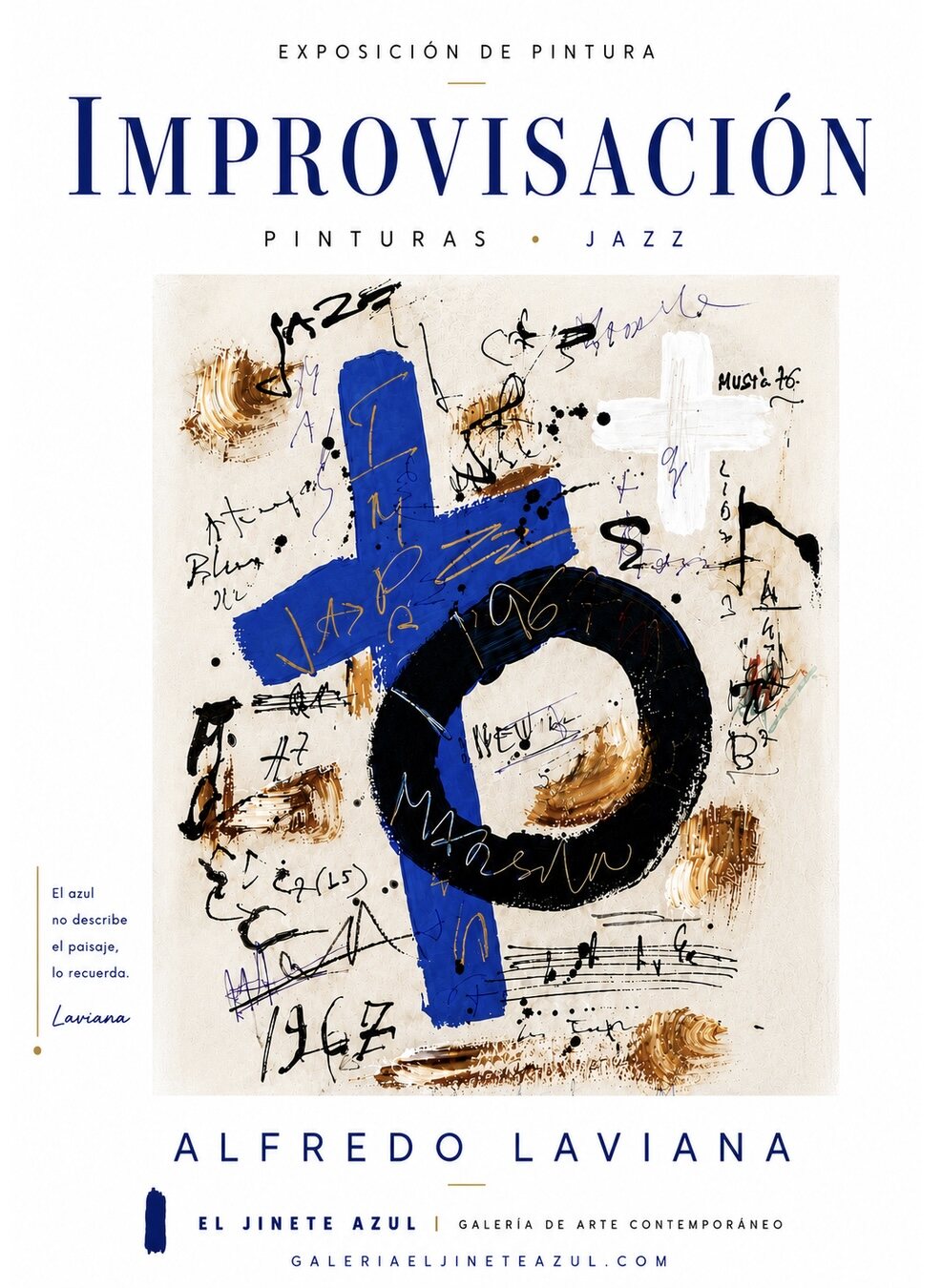 Cartel exposición Improvisación